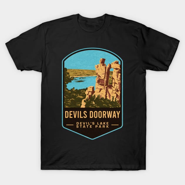 Devils Doorway Devil's Lake State Park T-Shirt by JordanHolmes